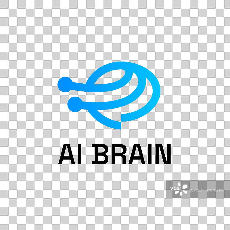 人工智能大脑数据电脑图片素材