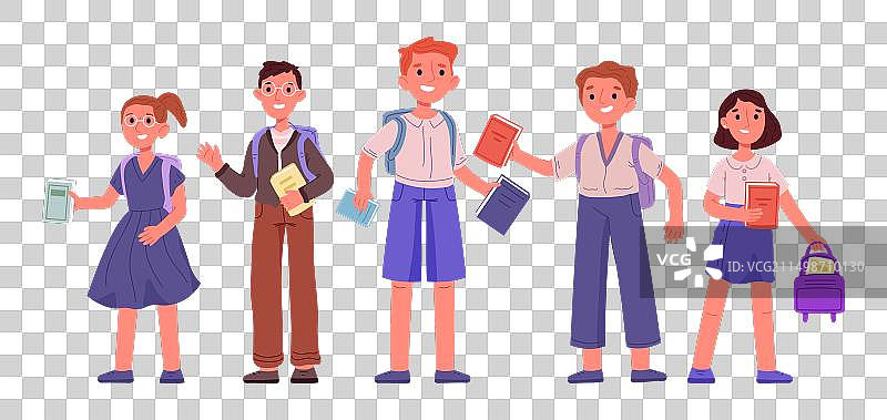 小学生图片素材