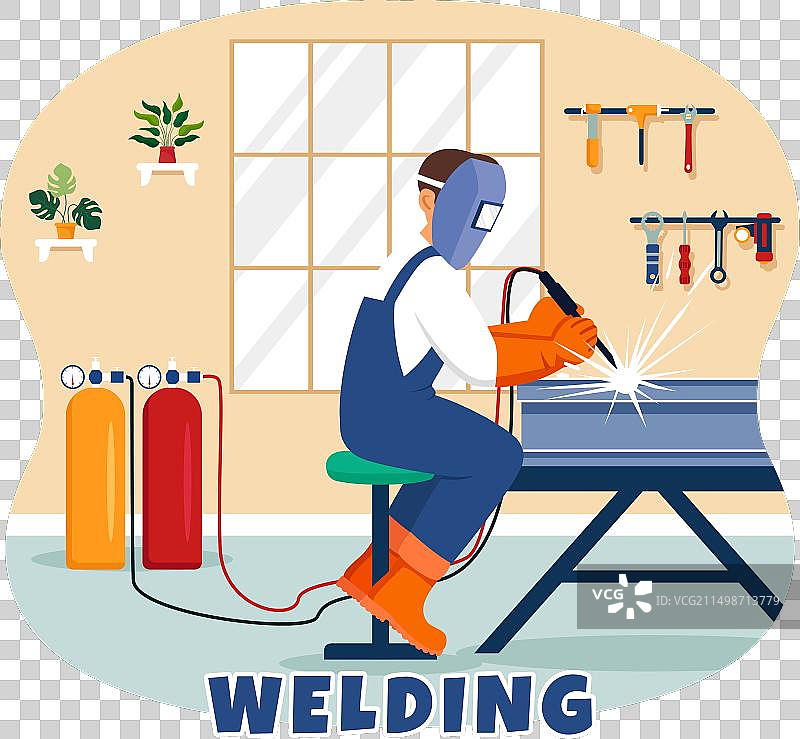 专业焊工焊接服务图片素材