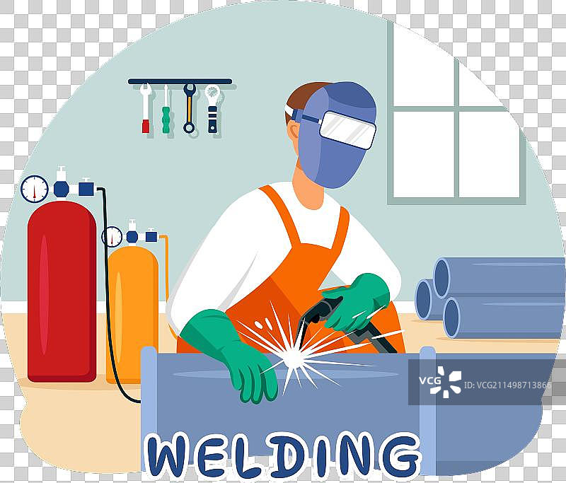 专业焊工焊接服务图片素材