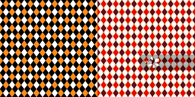 菱形花纹图案图片素材