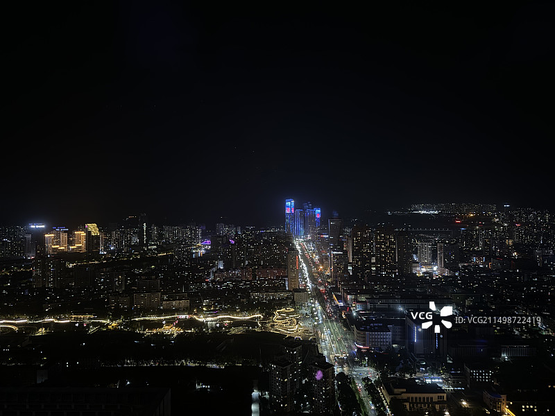 兰州夜景图片素材