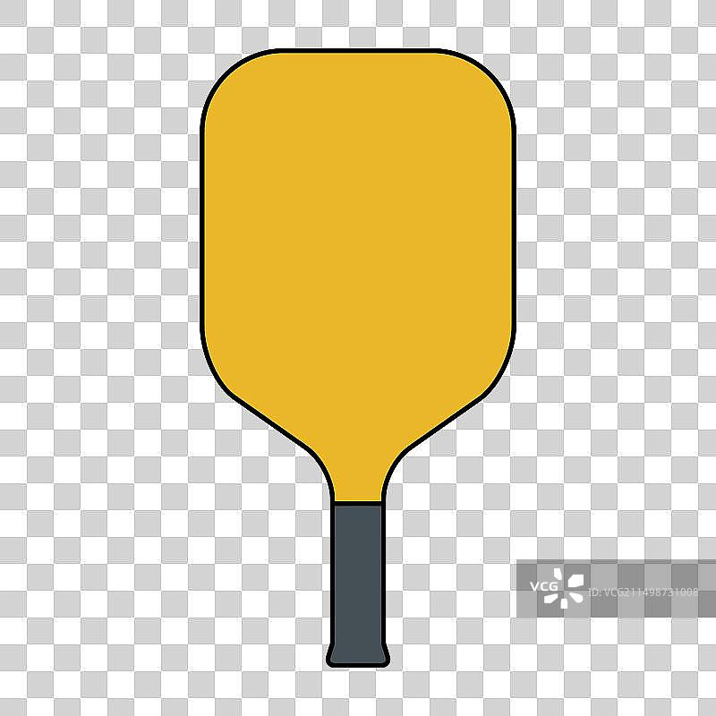 泡菜球拍室内球拍图标Web图片素材