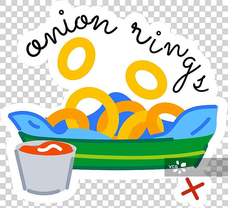 炸洋葱圈图片素材