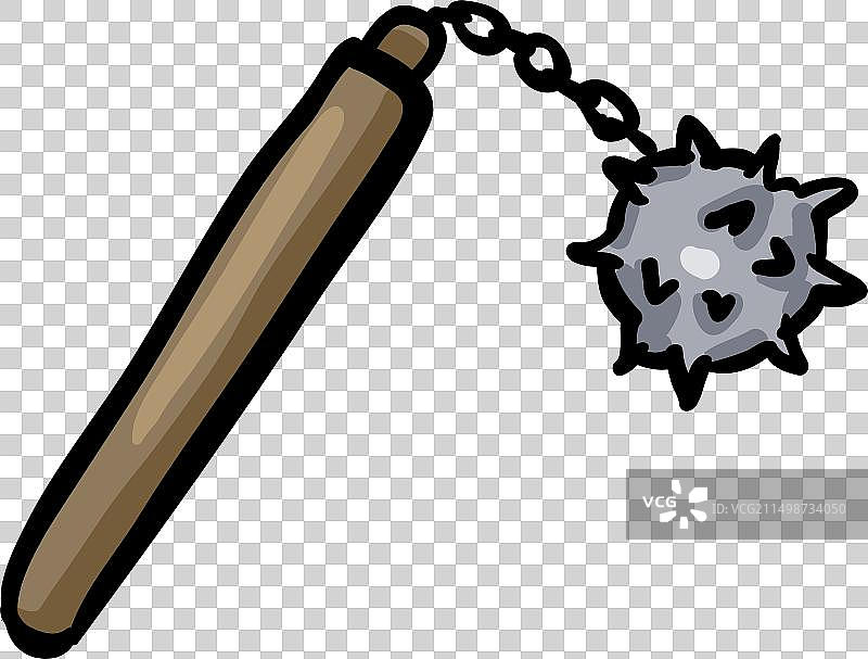 连枷 - 手绘涂鸦图标图片素材