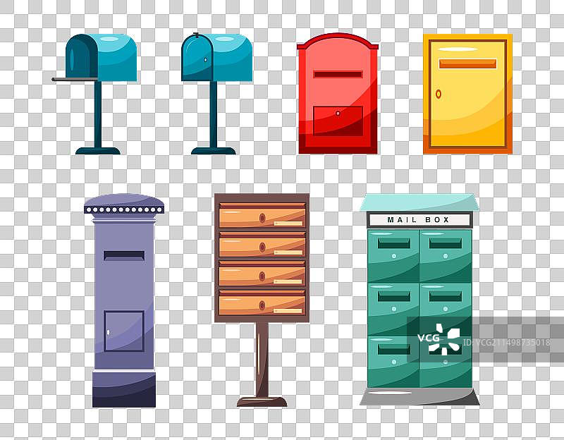 邮政信箱图片素材