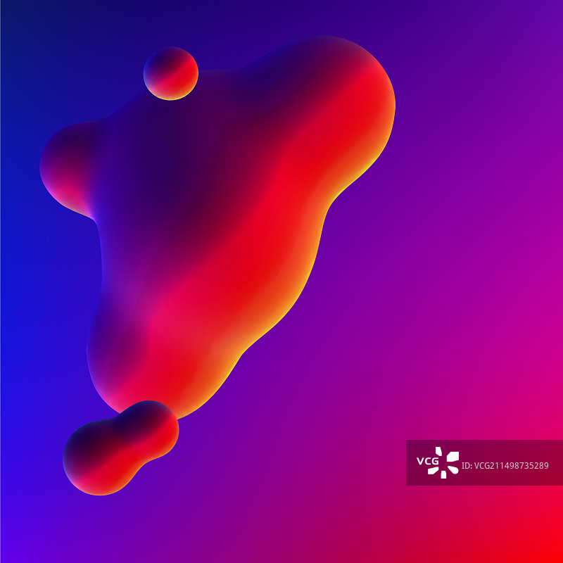 充满活力的液体流动设计图片素材