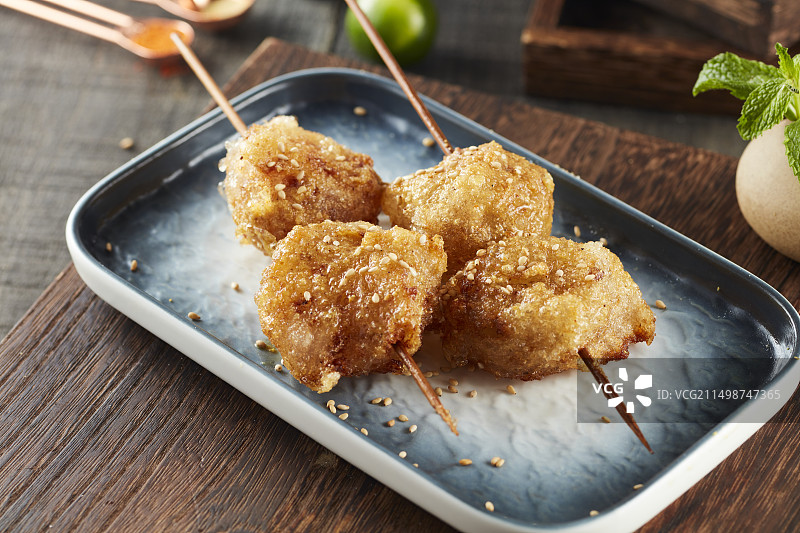 韭菜水晶粿图片素材