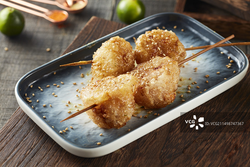 韭菜水晶粿图片素材