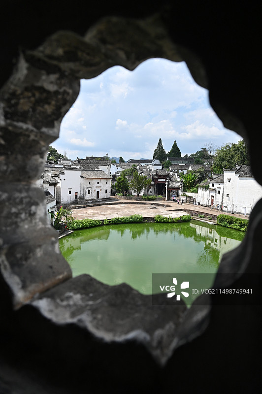 诸葛八卦村图片素材