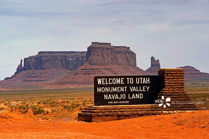 纪念碑谷：科罗拉多高原纳瓦霍族土地，位于美国犹他州图片素材
