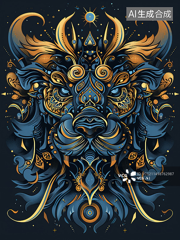 【AI数字艺术】山羊图片素材