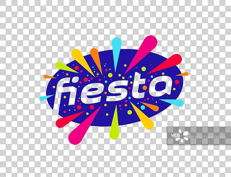 有趣的狂欢节假日派对符号图片素材