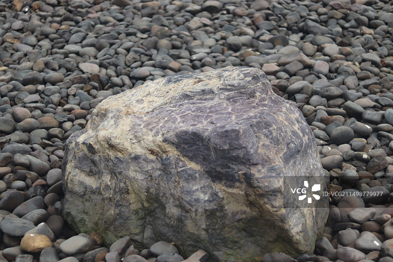 海边大石头图片素材
