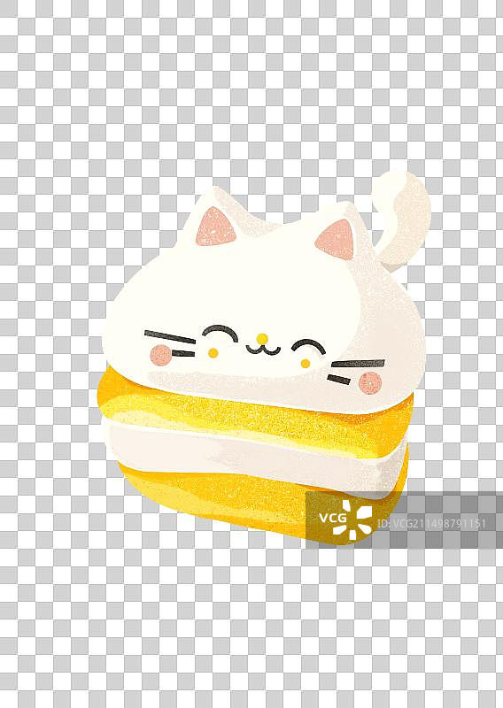 蛋糕手绘插画图片素材