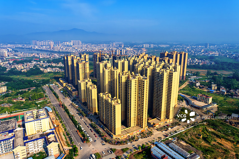 容县百景园 容城帝景 绣江茗城图片素材