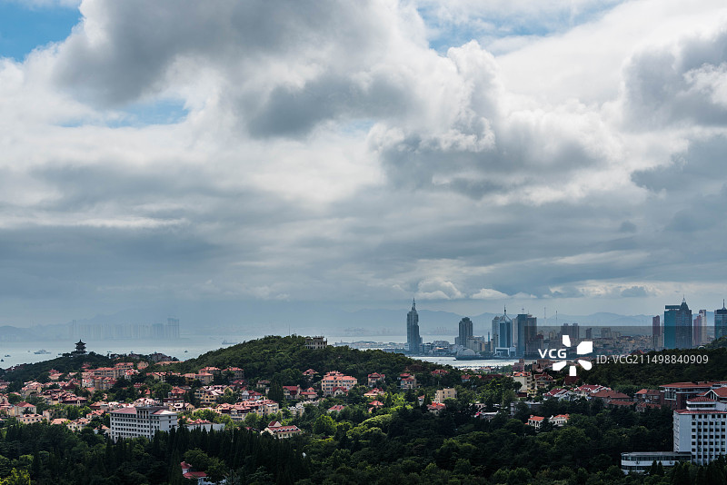 青岛城市风光图片素材