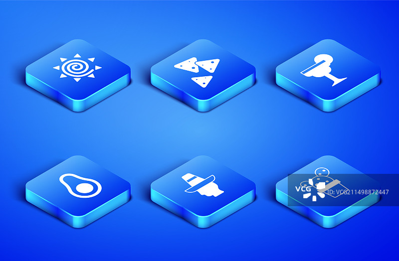 盆栽仙人掌或多肉植物、太阳、墨西哥男人图片素材