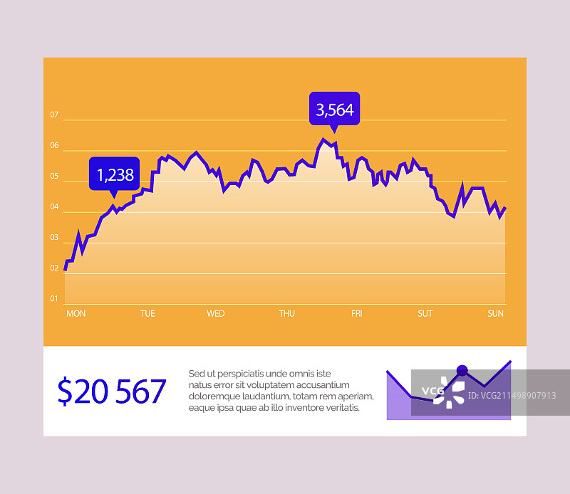 信息图仪表板图图片素材
