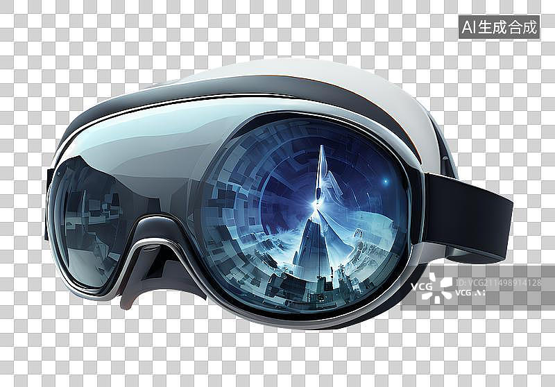 【AI数字艺术】VR智能眼镜图片素材
