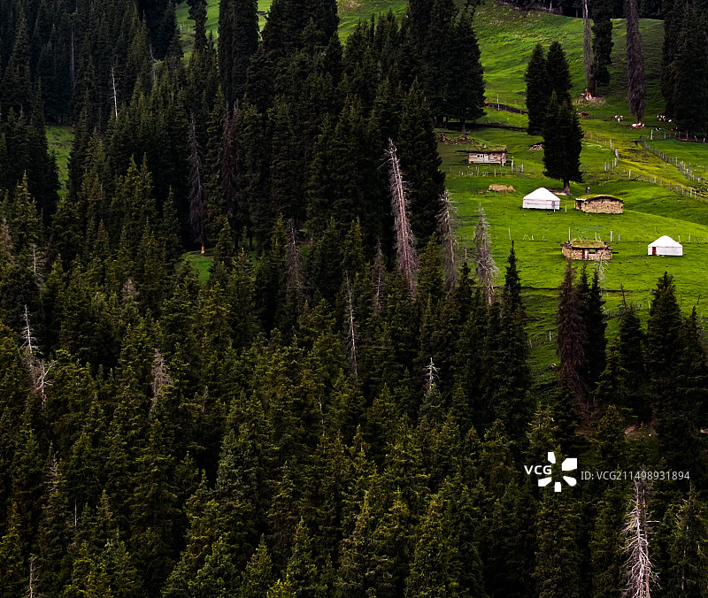 新疆101公路沿途风光之二图片素材