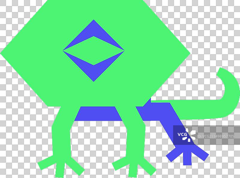 伞蜥蜴图片素材