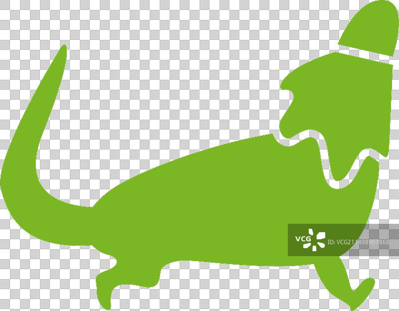 伞蜥蜴图片素材