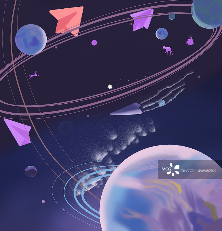 梦幻星球图片素材