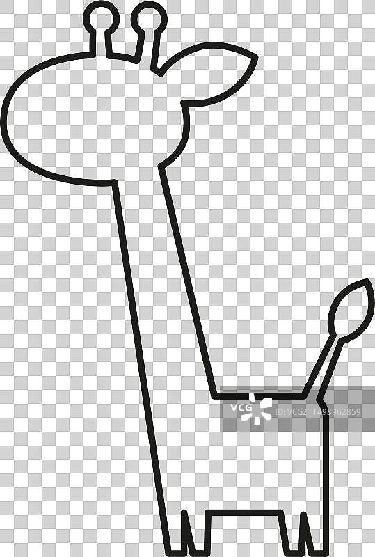 长颈鹿图片素材