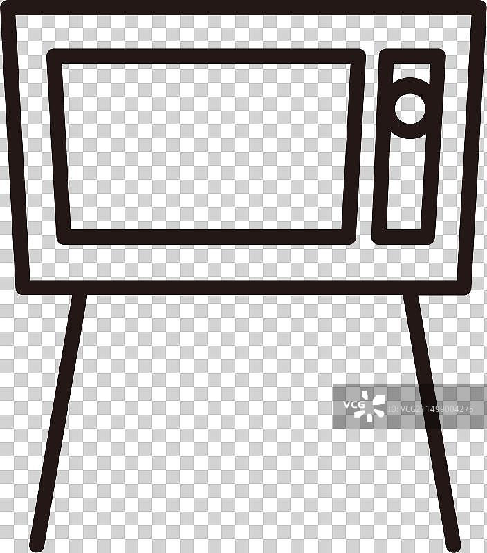 阴极射线管电视图片素材