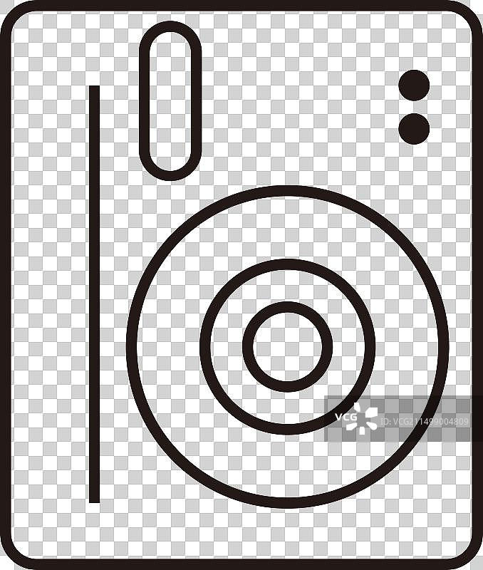 宝丽来相机，即时成像相机图片素材