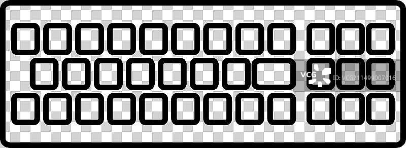 键盘图片素材