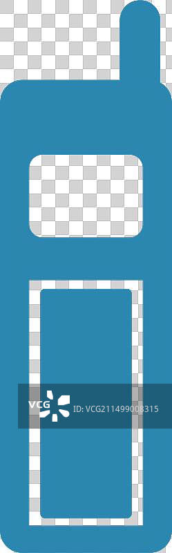 老式按键直板手机图片素材