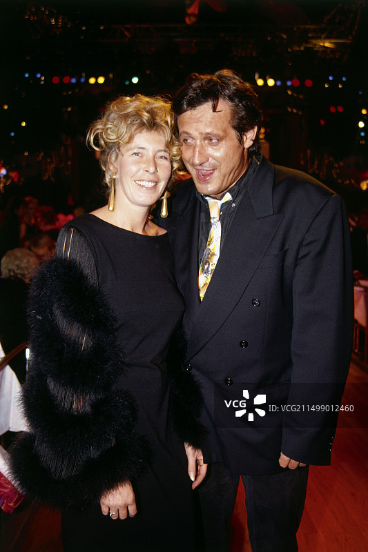 康斯坦丁·魏克，*1947年7月1日，德国音乐家/艺术家，（歌手），作曲家，半身像，康斯坦丁电影舞会，慕尼黑，1993年图片素材