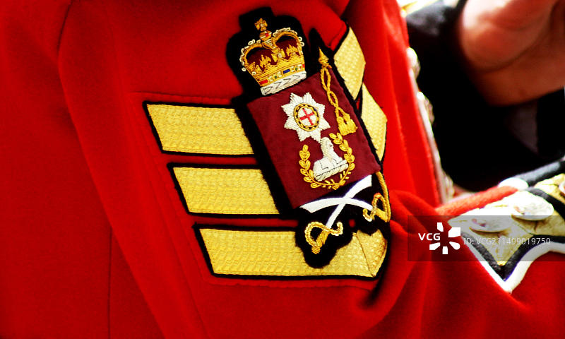 皇家阅兵仪式上的军乐队图片素材