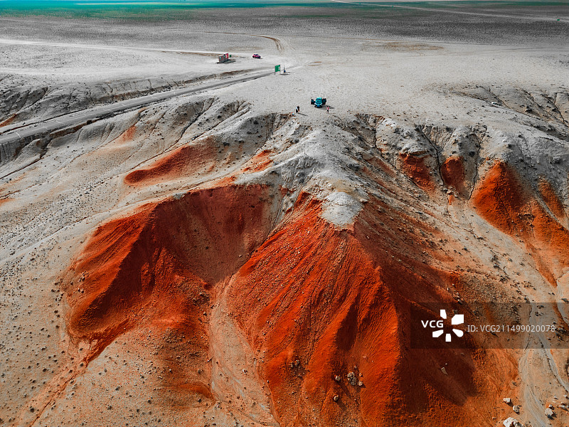 乌兰察布四子王旗大红山图片素材