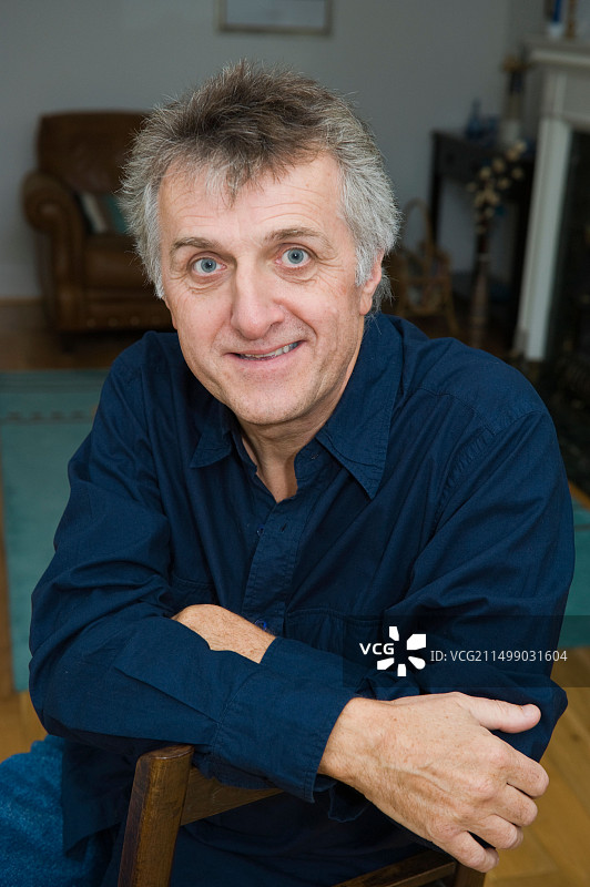 威尔士语音乐家德里克·布朗图片素材