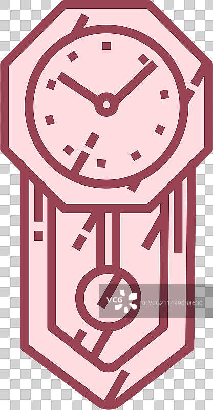 落地钟图片素材