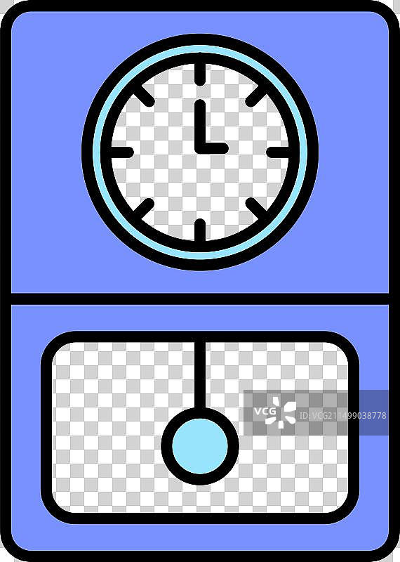 落地钟图片素材