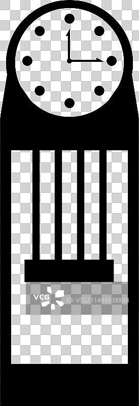 落地钟图片素材