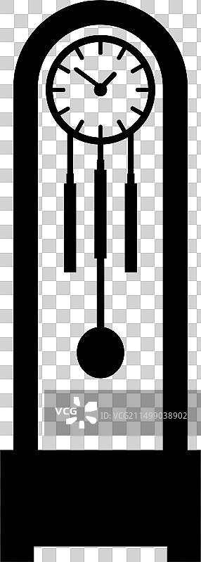 落地钟图片素材