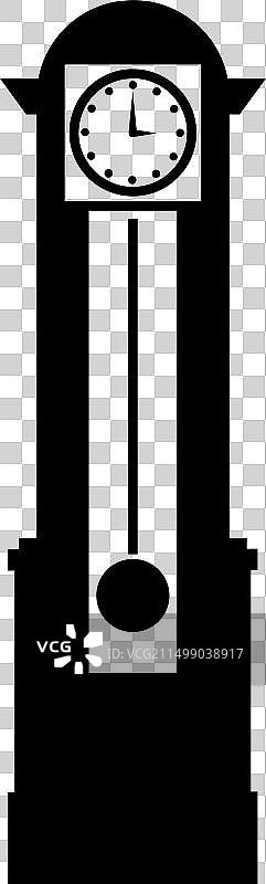 落地钟图片素材