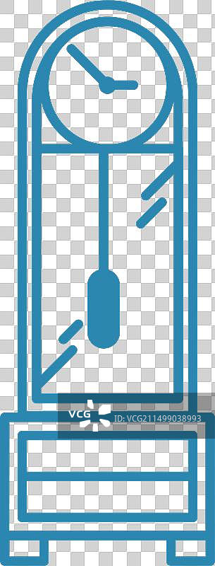 落地钟图片素材