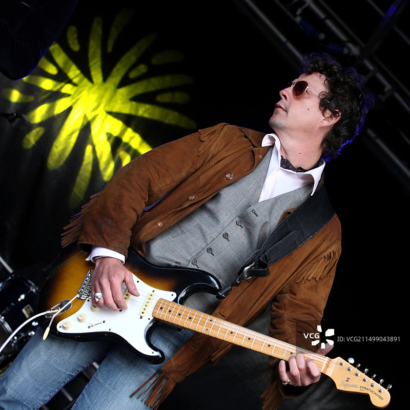 伊恩·西格尔蓝调吉他手图片素材