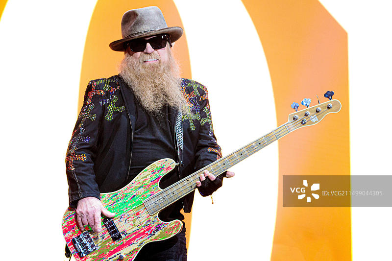 HellFest音乐节上的ZZ Top乐队图片素材