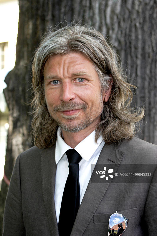 挪威作家卡尔·奥韦·克瑙斯高（2011年），以自传体小说《我的奋斗》而闻名图片素材