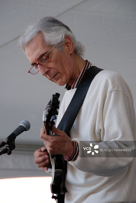 美国爵士吉他手帕特·马蒂诺在加拿大多伦多演出图片素材