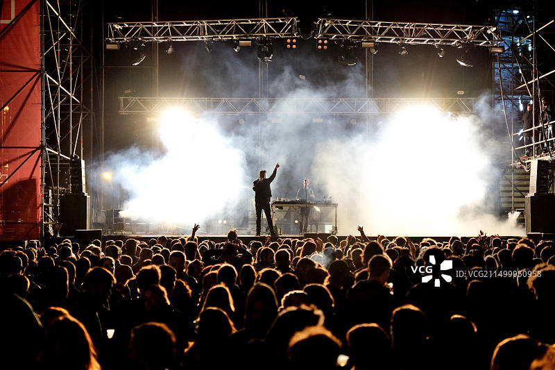 西格玛乐队在瓦伦西亚MBC音乐节表演图片素材
