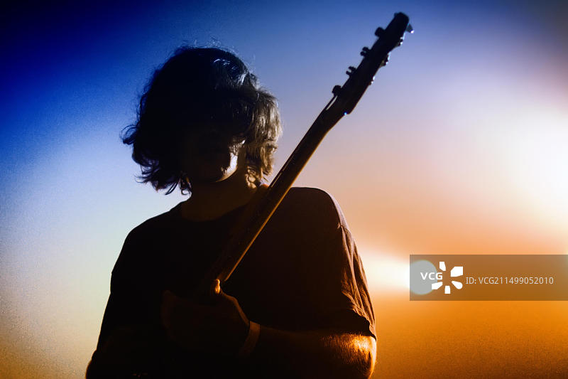 2010年7月30日，Delorean乐队在西班牙巴塞罗那Razzmatazz夜总会演出图片素材