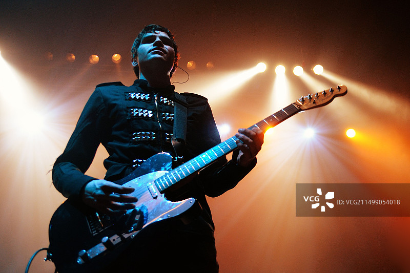 西班牙巴塞罗那：Dorian乐队在Razzmatazz演出图片素材